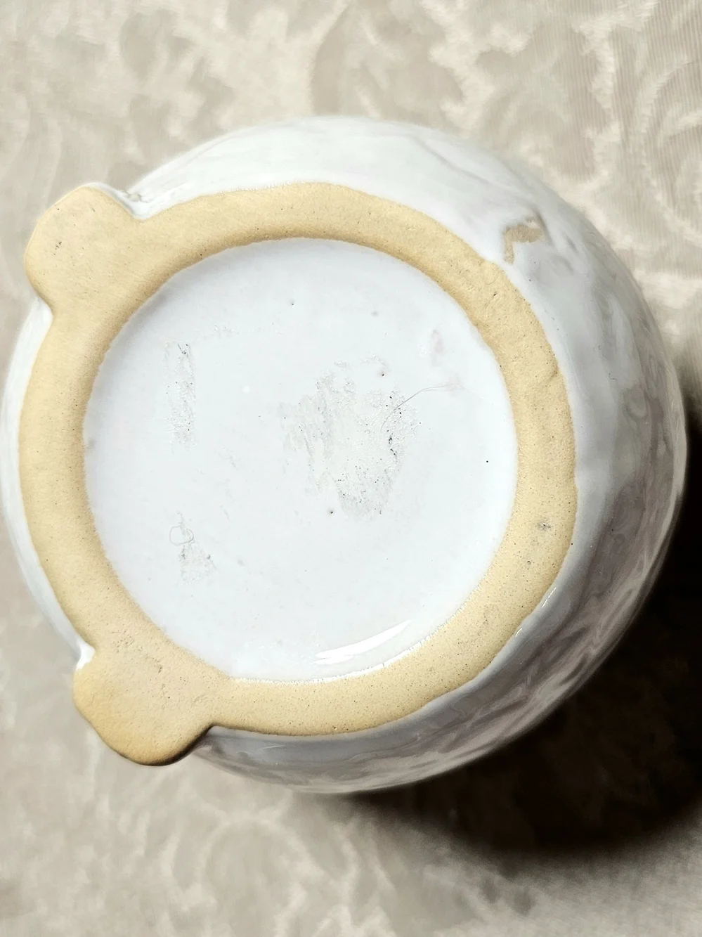 Mini White Ceramic Owl Planter Pot Succulent Pot 